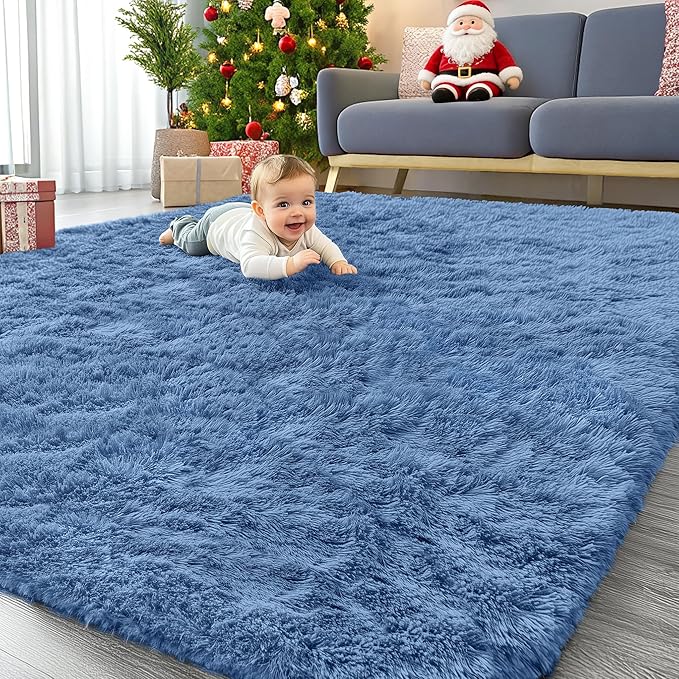 OLANLY 8x10 Machine Washable Large Area Rugs by OLANLY