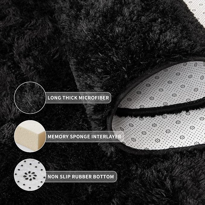 Tepook Soft Runner Rugs for Bedroom 2x6 ft - Image 9