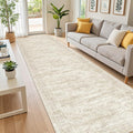 Washable Runner Rug 2.5x12, Non-Slip Long Bathroom Rugs Runner by Restydon