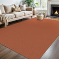 KOZYFLY Washable Area Rug 6x9 ft Rubber Backed Non Slip Rugs by KOZYFLY