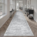 Runner Rug 2'6" x 12' Washable Non-Slip Runner Rugs by Soalmost