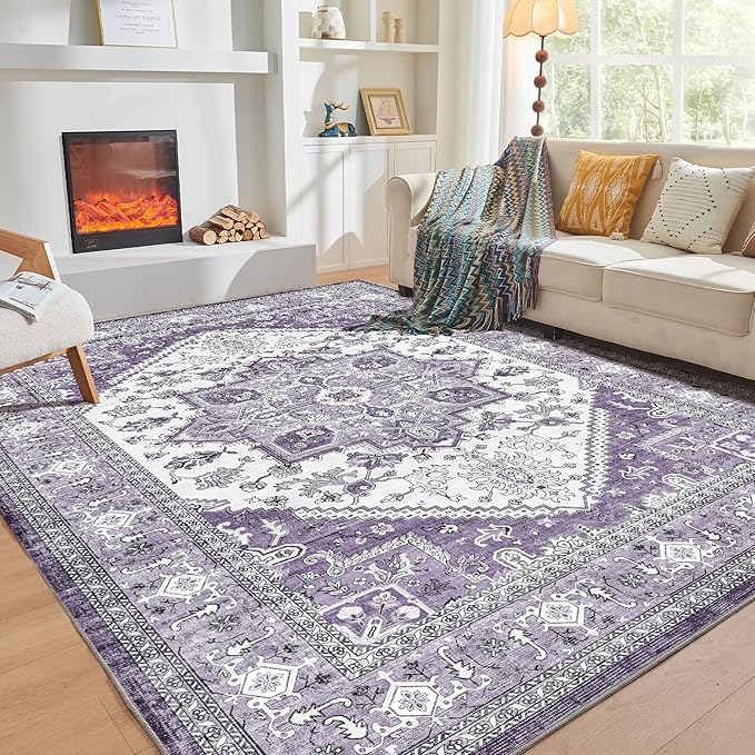 OPPODREAM Soft 8x10 Area Rugs, Washable Rugs 8x10 by OPPODREAM