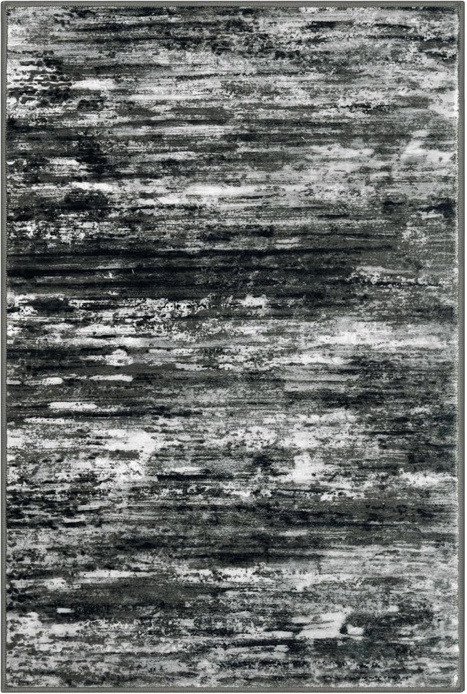 KOZYFLY Modern Abstract Entryway Rugs 2x3, Washable Kitchen Rug Non-Slip Soft - Image 8