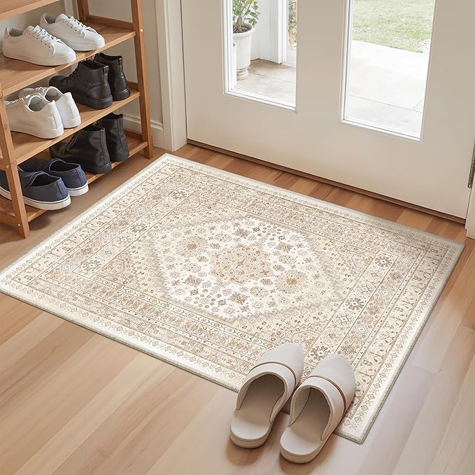 zesthome 2x3 Entryway Rug, Soft Washable Rugs, Non Slip Area Rug, Stain by Zesthome