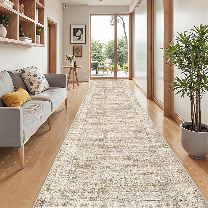 Washable Runner Rug 2.5x14, Non-Slip Long Hallway Runner - Image 3