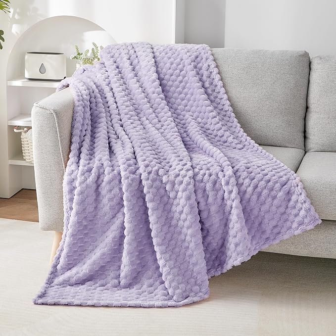 EXQ Home Fleece Throw Blanket for Couch or Bed - Image 4