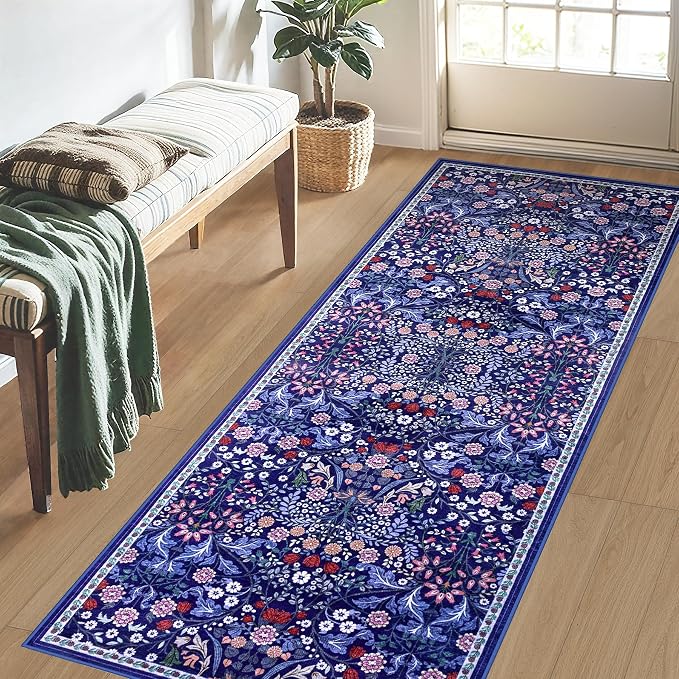 Runner Rug for Entryway: 2x6 Kitchen Rugs Non Slip Washable Ultra-Thin Soft - Image 3