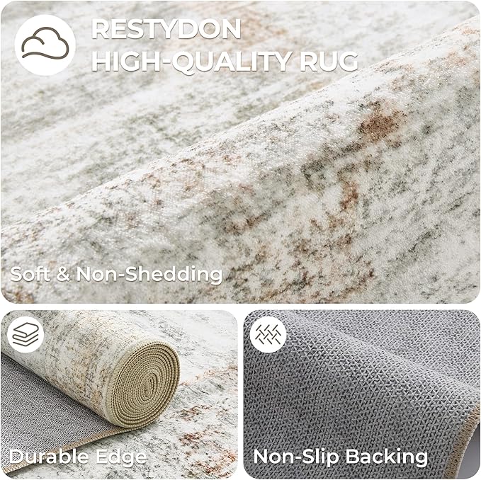 2x3 Washable Rug Runner for Bathroom, Soft Entryway Rug for Laundry Room - Image 7