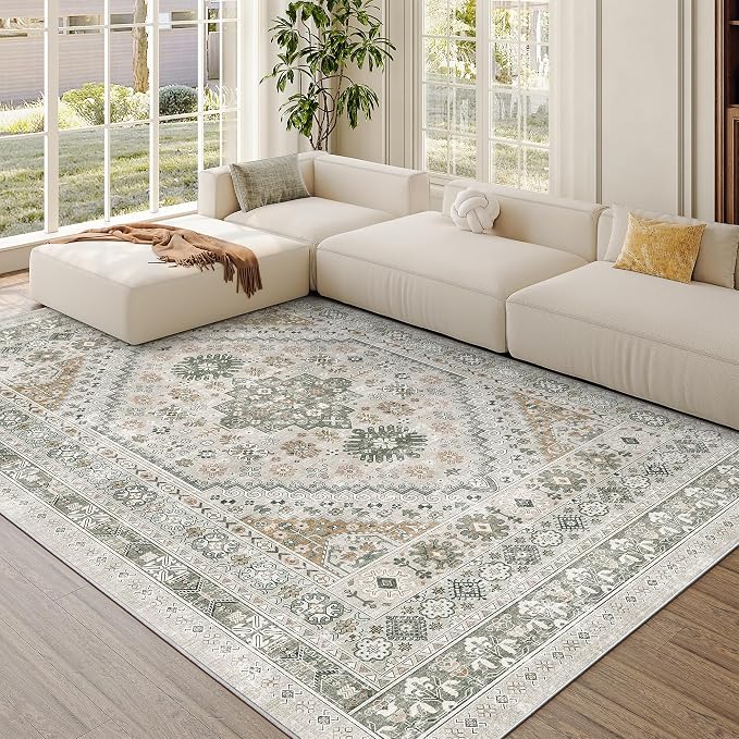 zesthome 6x9 Area Rug, Super Soft Washable Rugs by Zesthome
