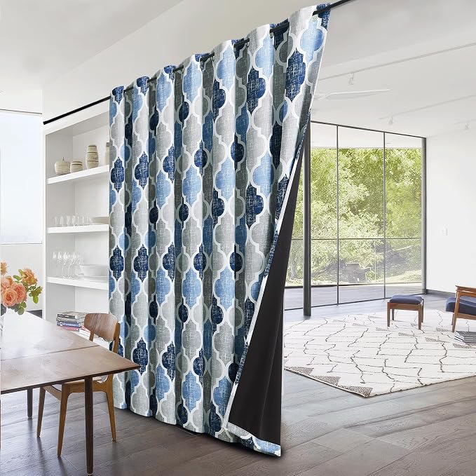 Beauoop 100% Blackout Curtains 84 Inches Long - Image 3