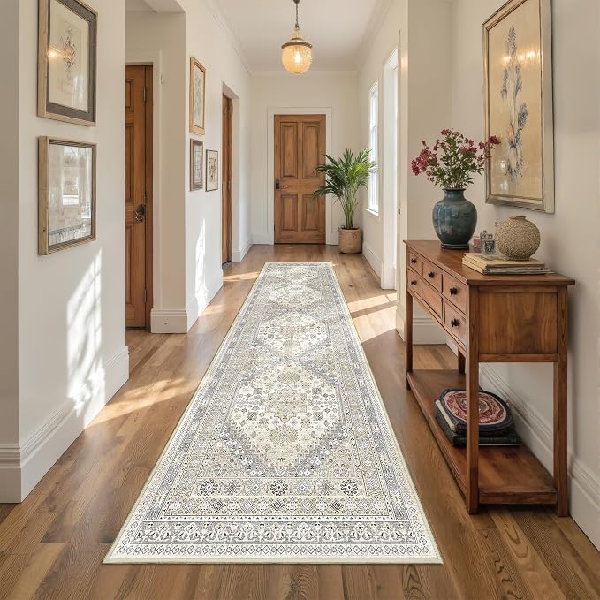 Runner Rug 2x10, Ultra-Thin Kitchen Rugs Non Slip Washable Rugs - Image 5