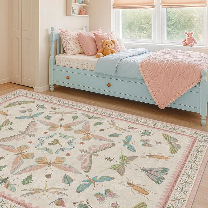 Hazo Haus Butterfly Area Rugs 5x7 - Image 7