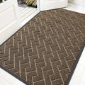 OLANLY Front Door Mat Indoor Outdoor Entrance, Waterproof All-Season, by OLANLY