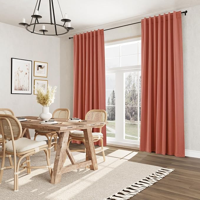 Guken 100% Blackout Curtains 90 Inch Length 2 Panels Set - Image 10