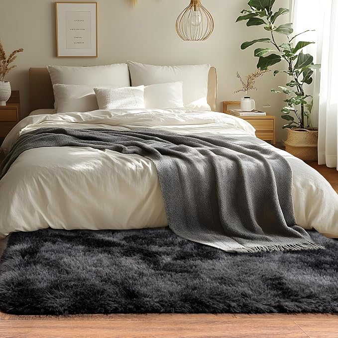 Runner Rugs for Bedroom 2x6 Rug Runners for Hallways Non Slip Soft Shag Bedside - Image 2