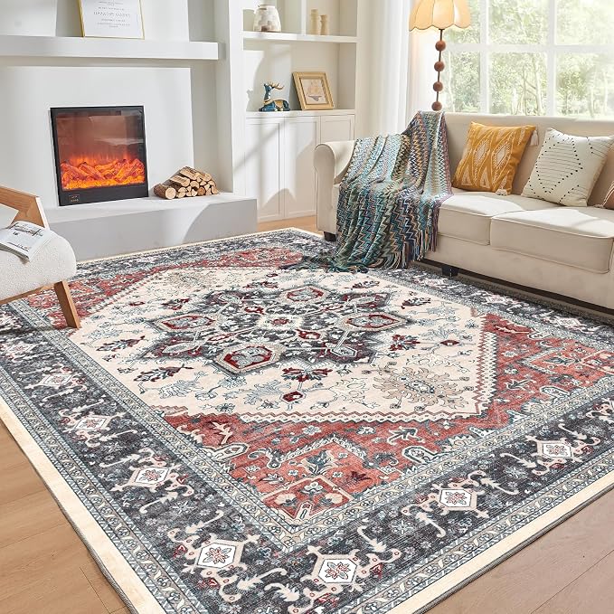 OPPODREAM Soft 8x10 Area Rugs, Washable Rugs 8x10 by OPPODREAM