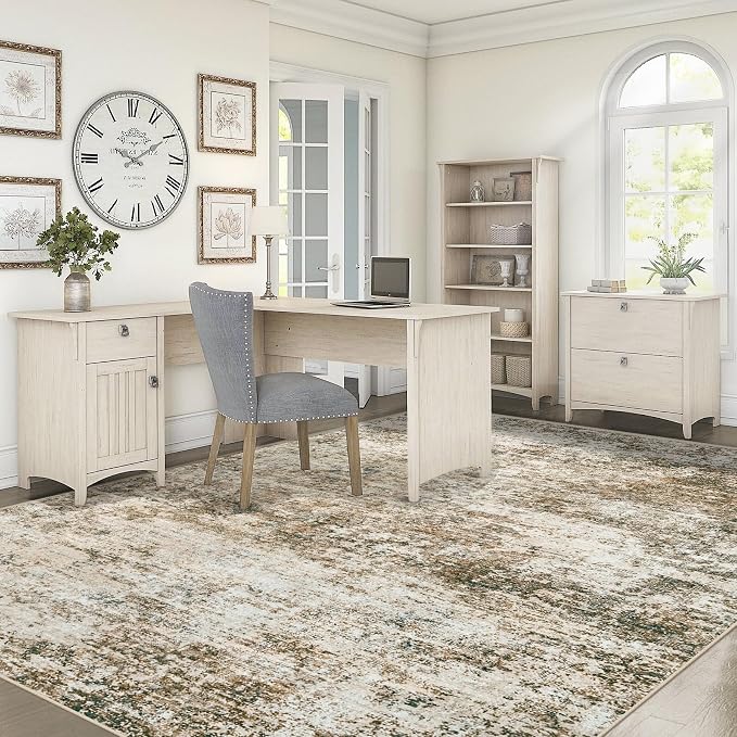 6x9 Area Rugs for Living Room, Washable Modern Abstract Large Area Rug Neutral - Image 5