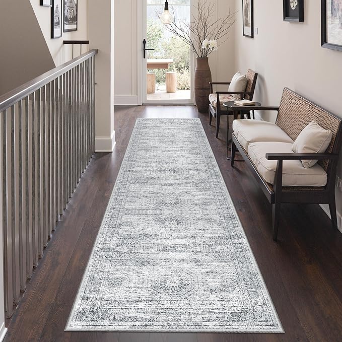 Rug Runners for Hallways Non Slip by Restydon
