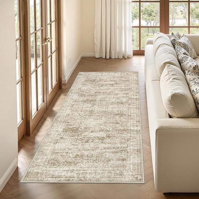 3x6 Runner Rug Non Slip, Thin Entryway Washable Rug - Image 3