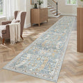 Madane Hallway Runner Rug 2x12, Extra Long Washable Runner Rugs by Madane
