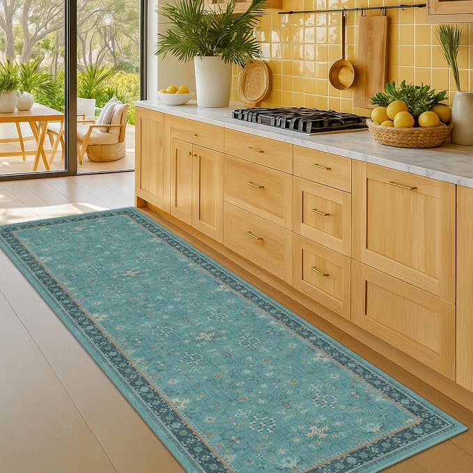 Hazo Haus Boho 2x6 Non Slip Kitchen Rug Runner - Image 8