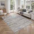 4x6 Rug - Stain Resistant Abstract Washable Rugs, Anti Slip Area Rugs by Unknown