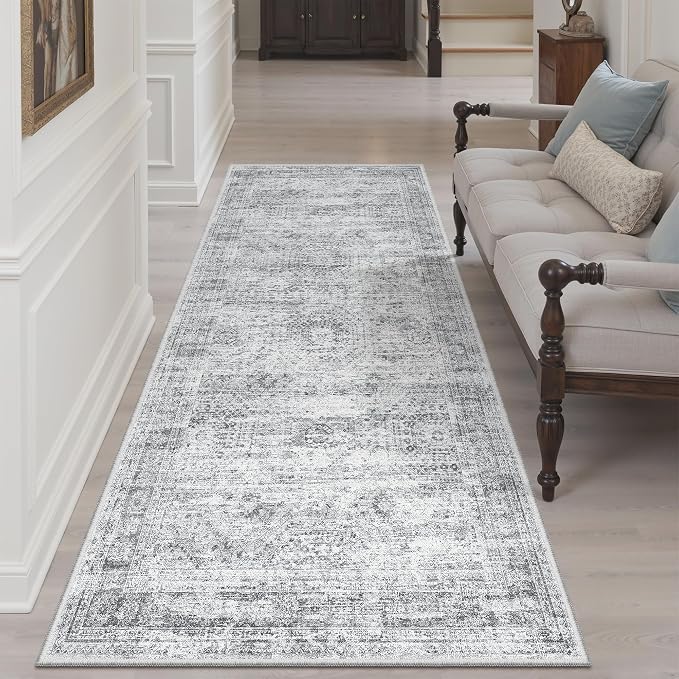 Runner Rug 3x6 Washable Non-Slip Kitchen Runner Rugs - Image 3