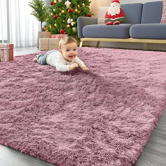 OLANLY 5x8 Machine Washable Large Area Rugs by OLANLY