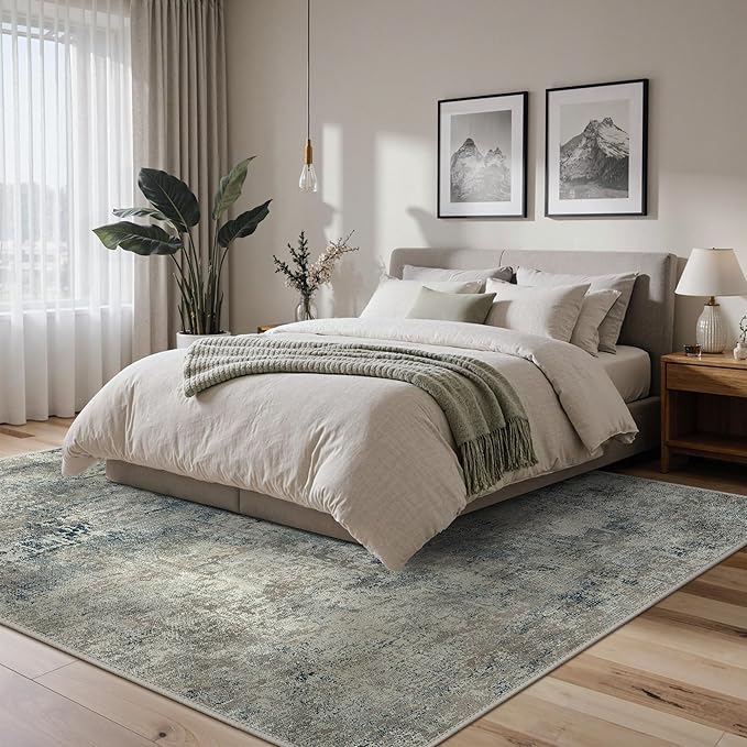 BEIMO Area Rugs 10x12 for Living Room Bedroom, Modern Abstract Machine Washable - Image 2