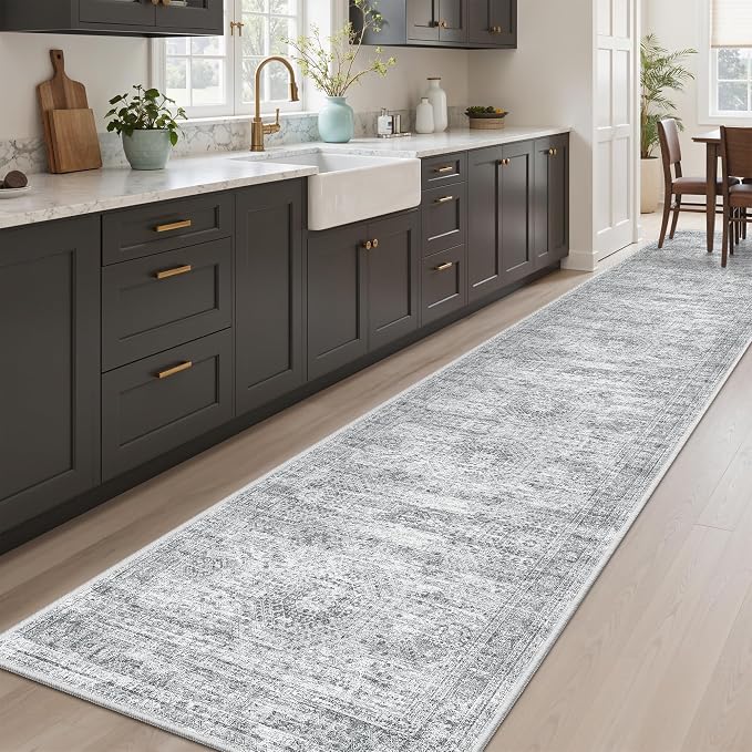 Runner Rug 2'6" x 10' Washable Non-Slip Runner Rugs - Image 3
