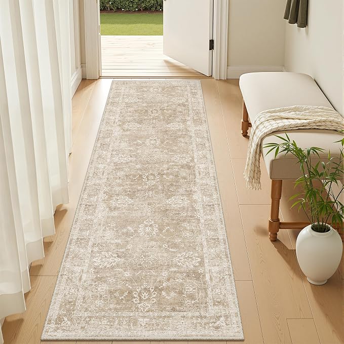 Madane Washable Runner Rug 2x6, Kitchen Hallway Runner Rug - Image 2