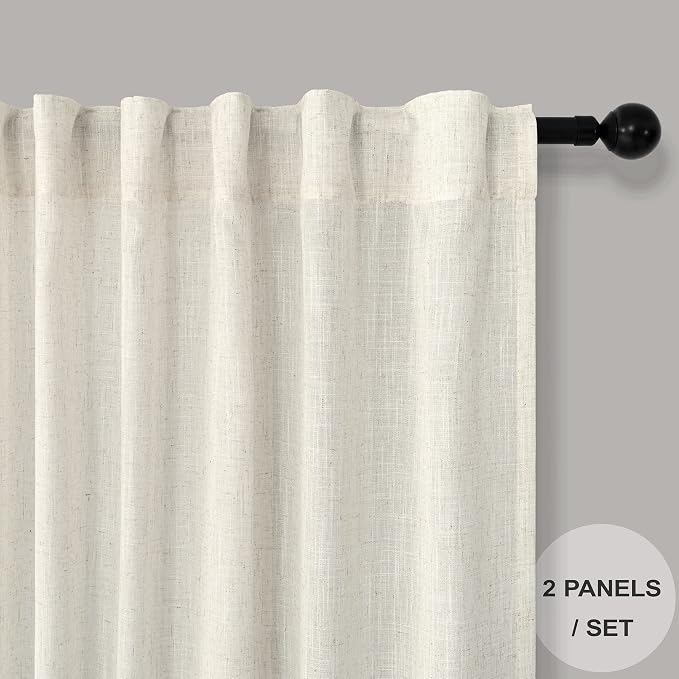 Pitalk 120 Inches Long Curtains - Image 2
