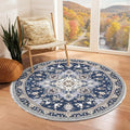 OPPODREAM Soft Round Rug 3ft, Washable Circle Rug 3ft by OPPODREAM