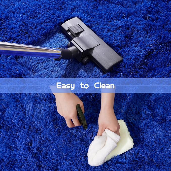 Pionblank Fluffy Runner Rugs for Bedroom 2x6, Modern Shaggy Area Rug for - Image 4