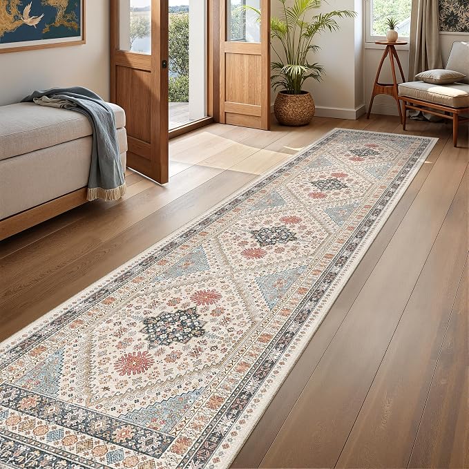 Runner Rug 2x10, Ultra-Thin Kitchen Rugs Non Slip Washable Rugs - Image 4