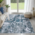 4x6 Area Rugs for Living Room Rug Washable: Abstract Rug for Dining Room by Aelenmu