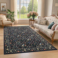 GarveeHome Living Room Rug 5x7 Rug Machine Washable Stain Resistant Area Rug by GarveeHome