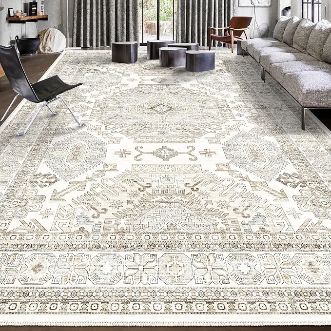 Area Rugs 8x10 for Living Room, Washable Boho 8x10 Area Rugs for Bedroom - Image 2