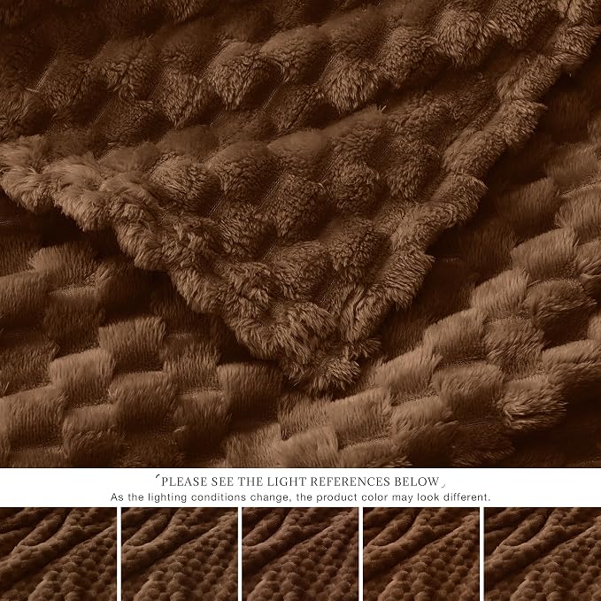 EXQ Home Fleece Throw Blanket for Couch or Bed - Image 6