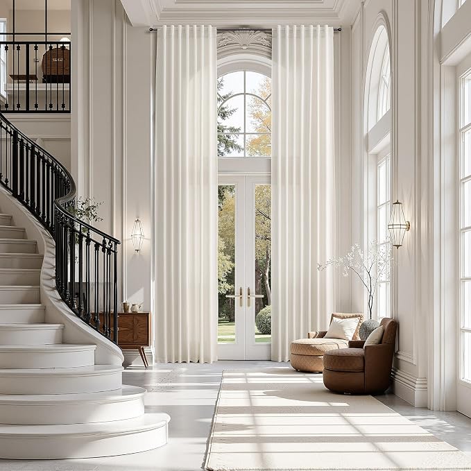 Nanspring Natural Linen Curtains by Nanspring