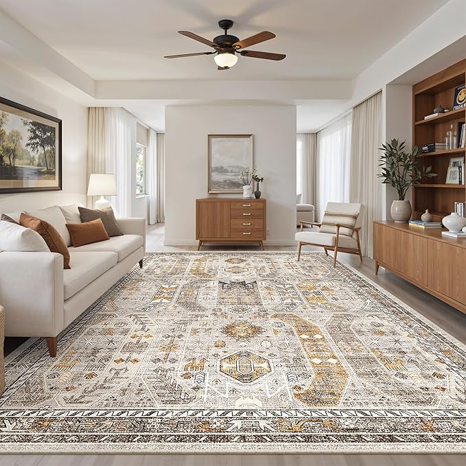Madane Washable Rug 8x10 Area Rugs by Madane