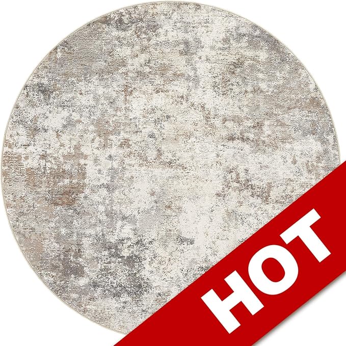 UERMEI 6ft Round Area Rug Living Room Rugs - Image 9