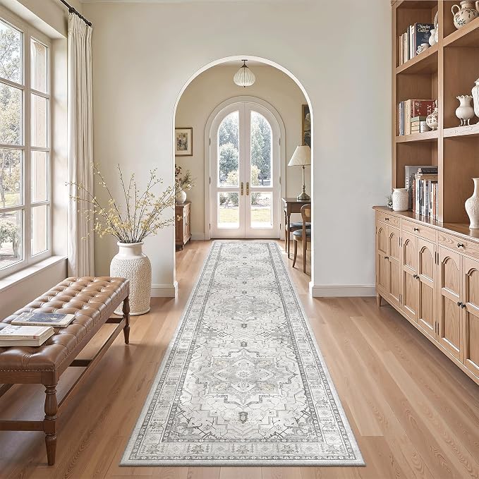 Madane Runner Rugs for Hallway 2x10 Long Washable Non-Slip Hallway Runner Rug - Image 4