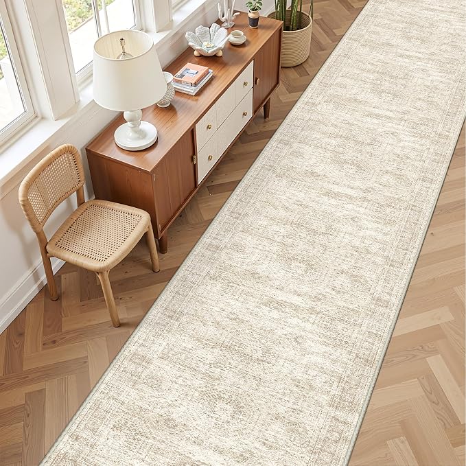 3x16 Washable Runner Rug for Hallway, Non-Slip Long Hallway Runner for Entryway - Image 5