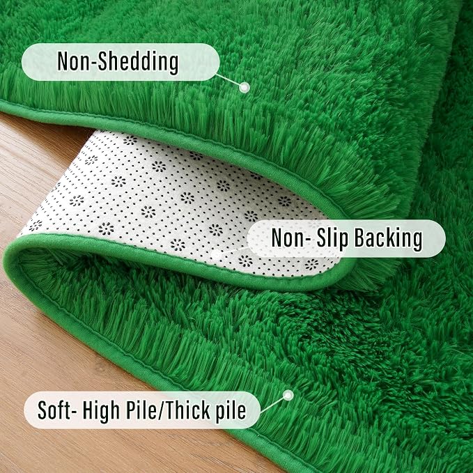Amearea Premium Soft Area Rug 4x5.3 Feet, Fluffy Carpet - Image 5