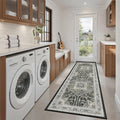 Madane Washable Kitchen Runner Rug 2x6, Ultra-Thin Non-Slip Hallway Runner by Madane