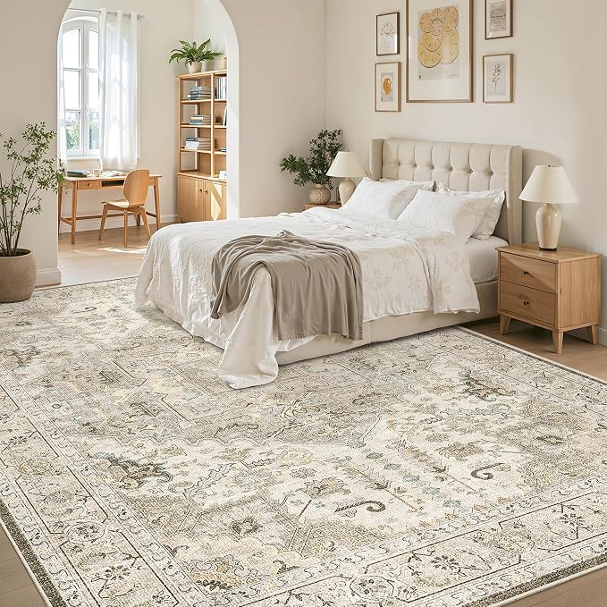 Madane Washable Rug 8x10 Area Rugs - Image 3