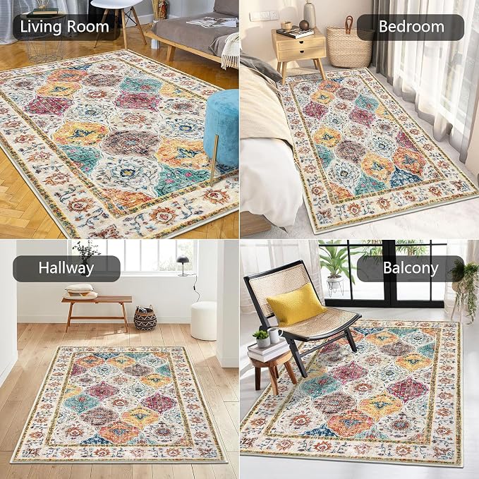HEBE Washable Area Rug - Image 5
