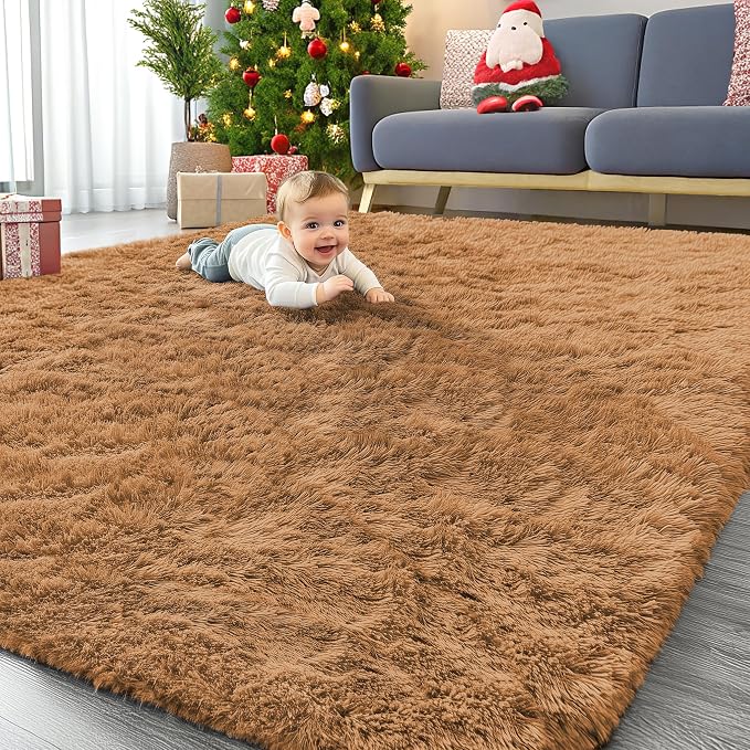 OLANLY 8x10 Machine Washable Large Area Rugs by OLANLY