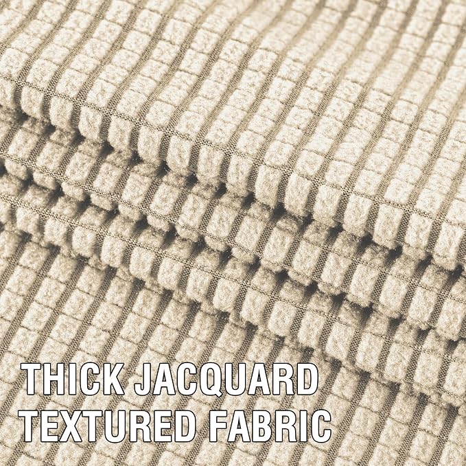 H.VERSAILTEX 4 Piece Stretch Couch Covers - Image 7